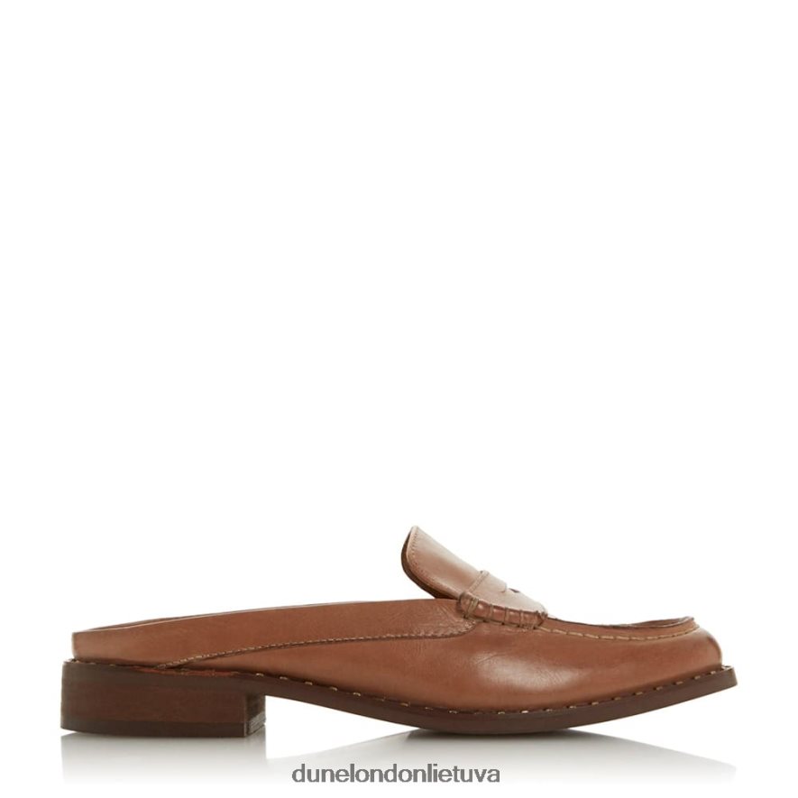 Grenlandija Dune London odinis mulo loaferis kremas vyrų 66T0Z4424