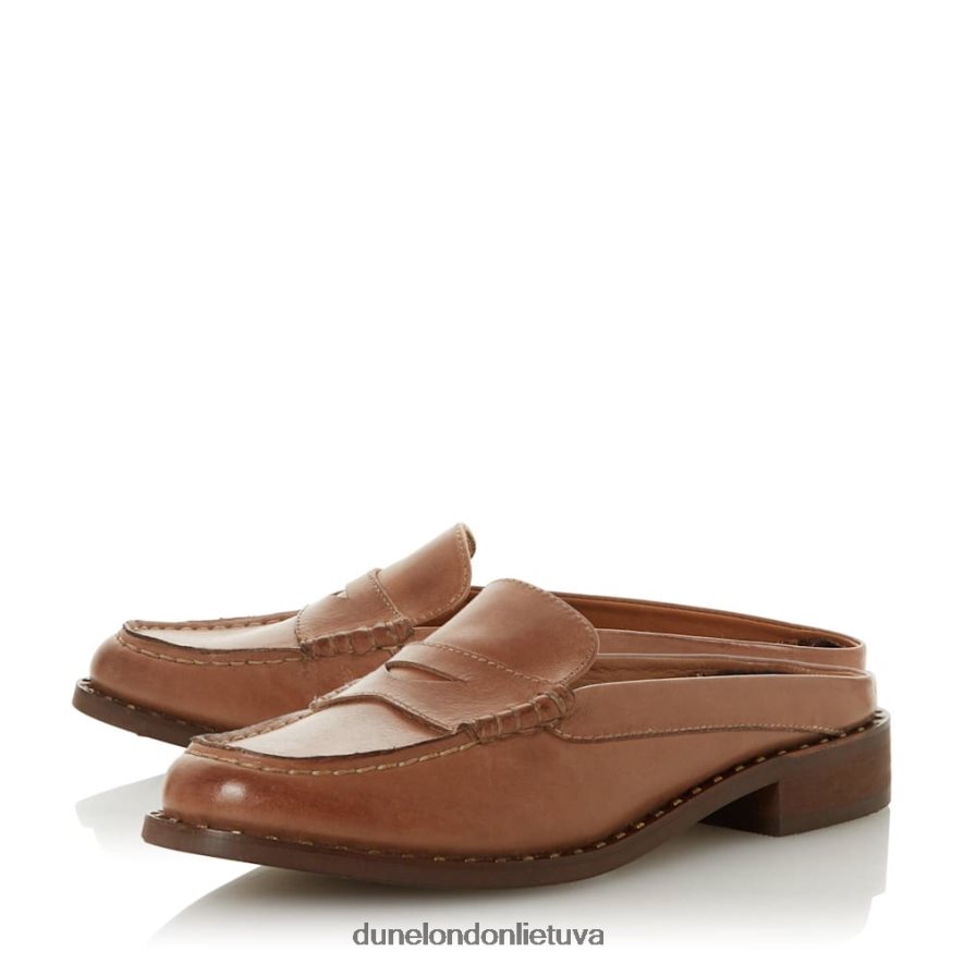 Grenlandija Dune London odinis mulo loaferis kremas vyrų 66T0Z4424