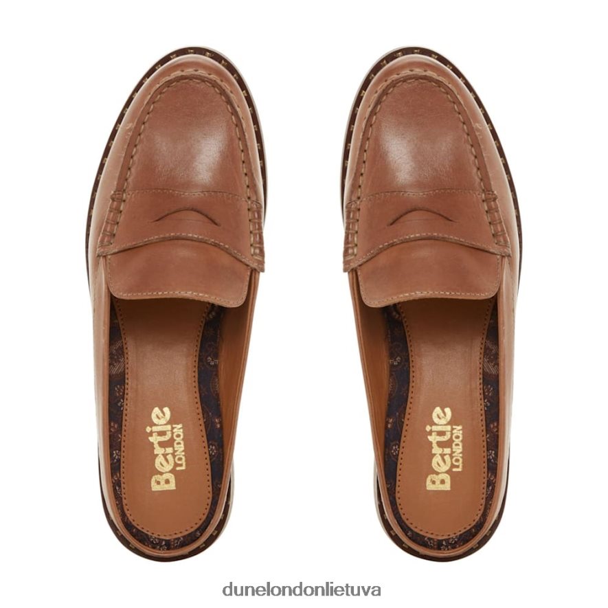 Grenlandija Dune London odinis mulo loaferis kremas vyrų 66T0Z4424