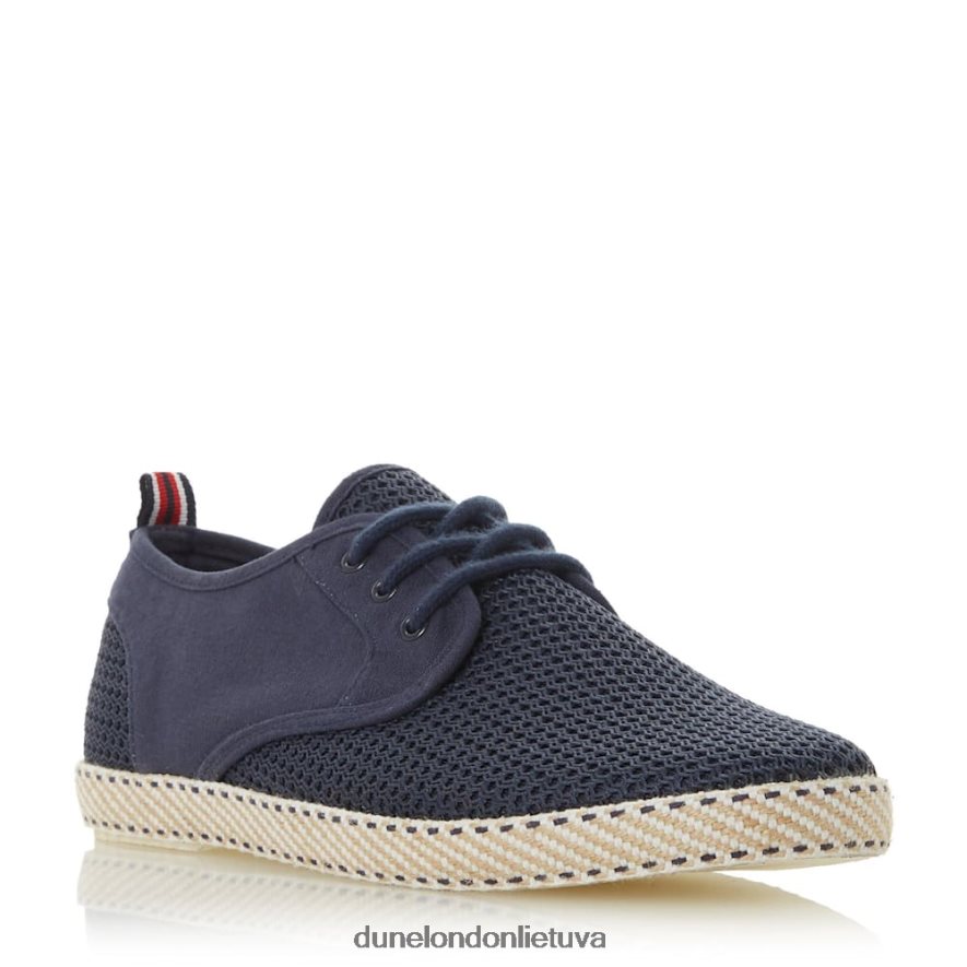 blykstė Dune London tinklinės suvarstomos espadrilės karinis jūrų laivynas vyrų 66T0Z4676