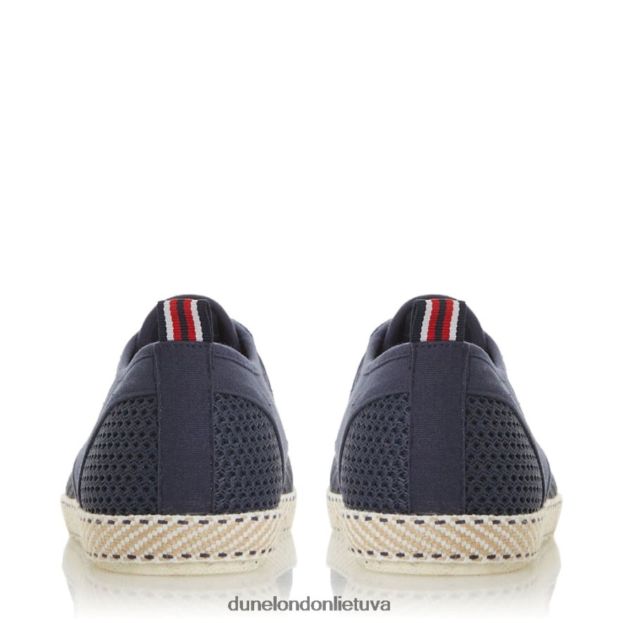 blykstė Dune London tinklinės suvarstomos espadrilės karinis jūrų laivynas vyrų 66T0Z4676