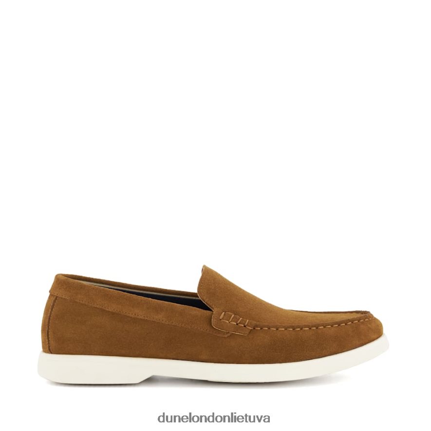 buftonn Dune London viršutinio dygsnio laisvalaikio loafers įdegis vyrų 66T0Z4695