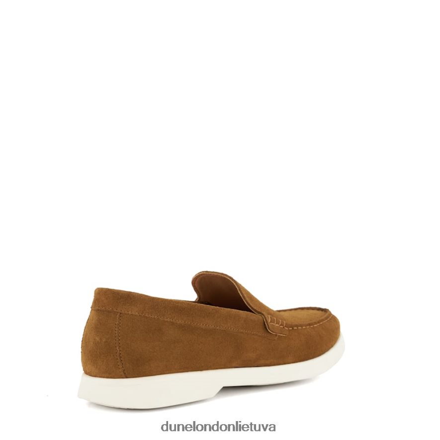 buftonn Dune London viršutinio dygsnio laisvalaikio loafers įdegis vyrų 66T0Z4695