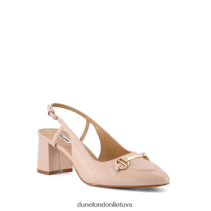 cassie Dune London snaffle-trim block-heel slingback kortai nuogas moterys 66T0Z4507