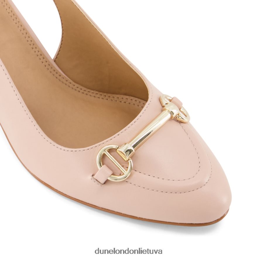 cassie Dune London snaffle-trim block-heel slingback kortai nuogas moterys 66T0Z4507