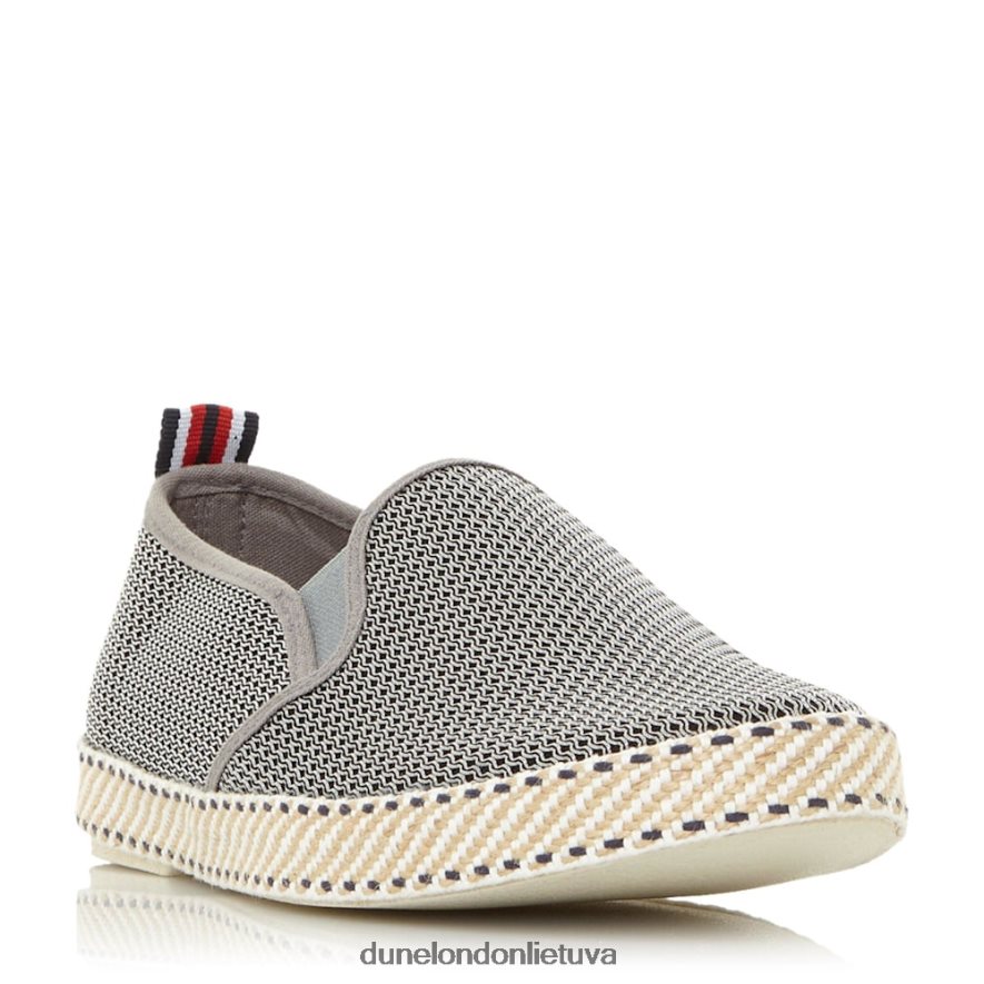 fin Dune London tinkliniai espadrilės batai pilka vyrų 66T0Z4749