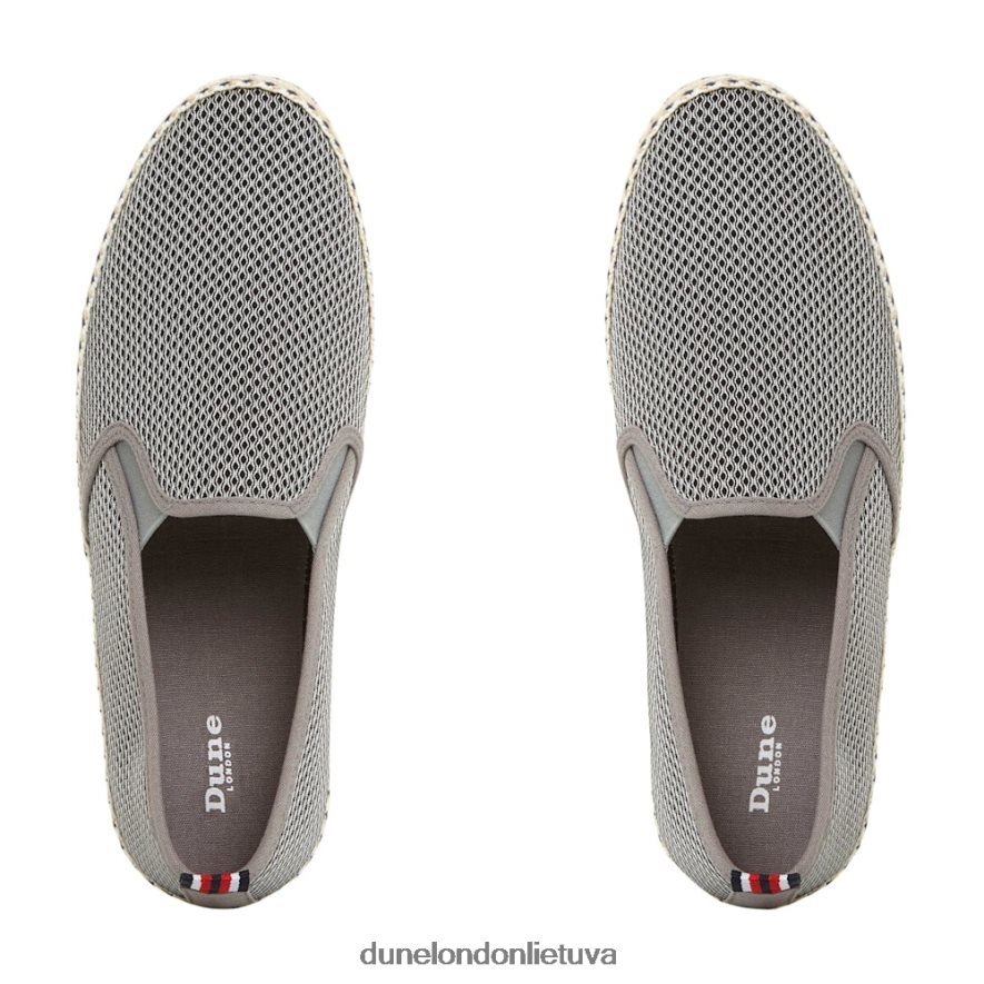 fin Dune London tinkliniai espadrilės batai pilka vyrų 66T0Z4749