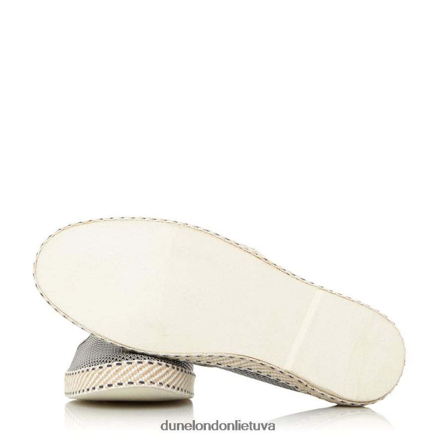 flin Dune London tinkliniai espadrilės batai pilka vyrų 66T0Z4894