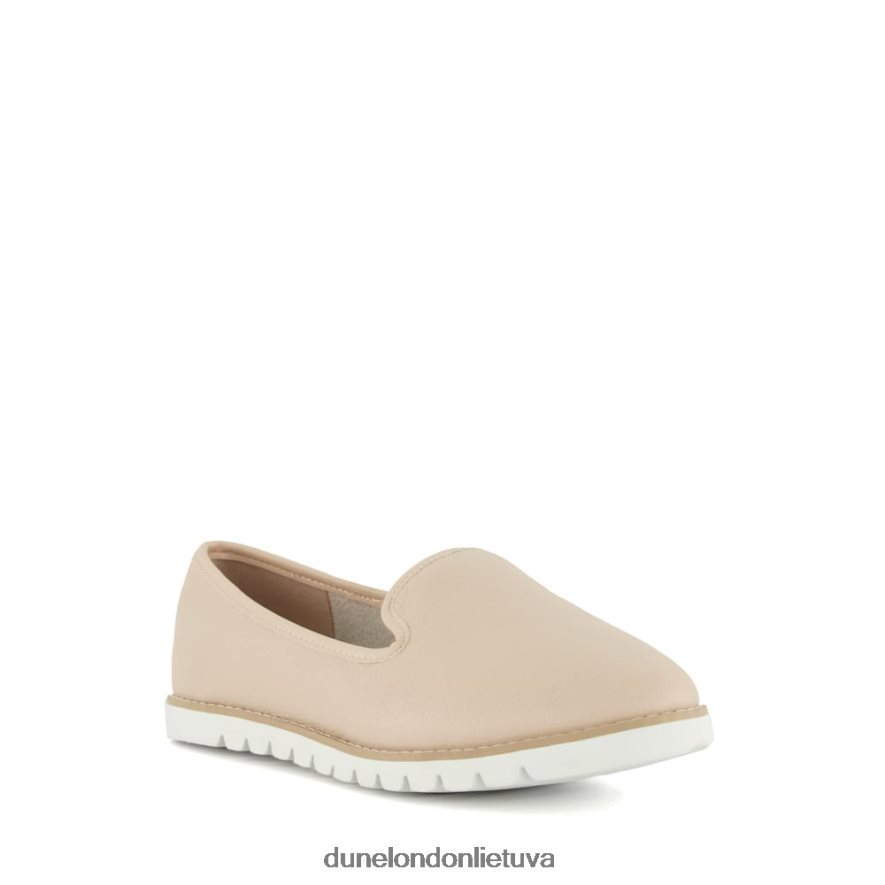 galleoni Dune London laisvalaikio loafers su klijuotu padu ekru moterys 66T0Z493