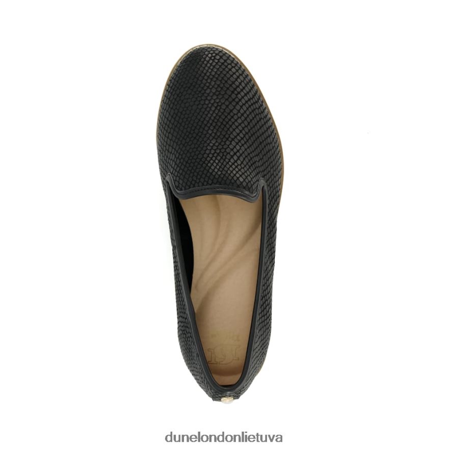 galleoni Dune London laisvalaikio loafers su klijuotu padu juodas moterys 66T0Z4121