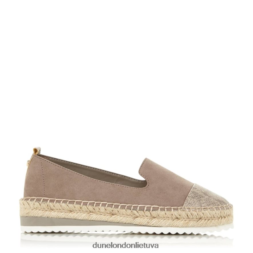 gavina Dune London pirštų dangtelis eva espadrilės taupe moterys 66T0Z4569