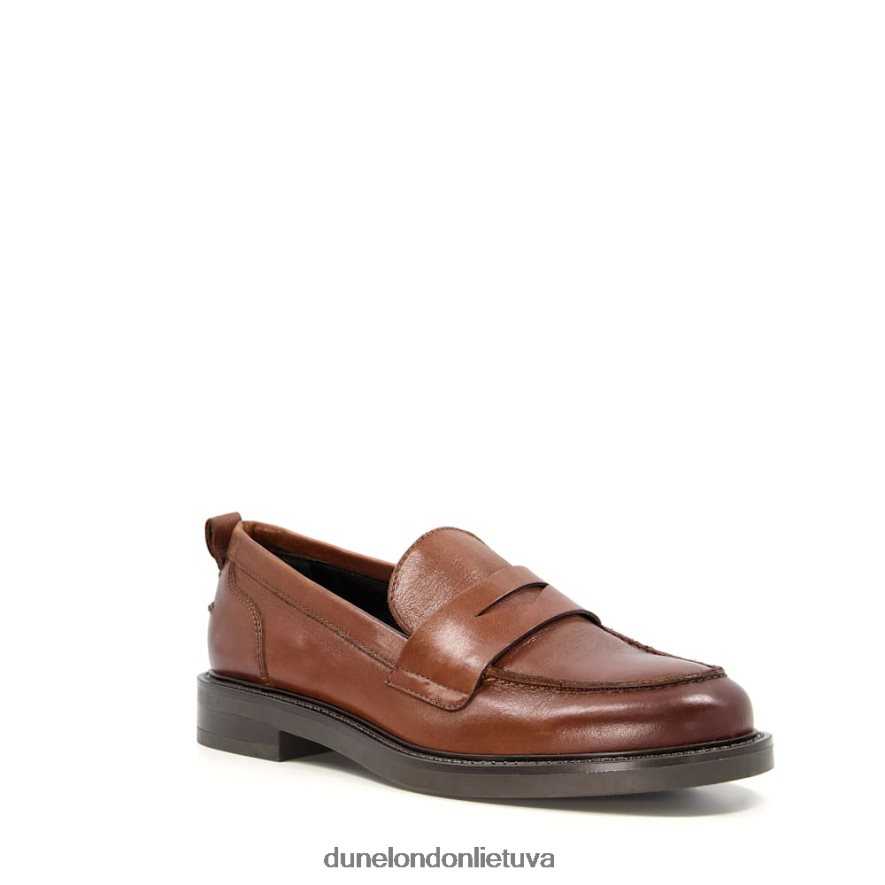 geno Dune London penny loafers įdegis moterys 66T0Z4312