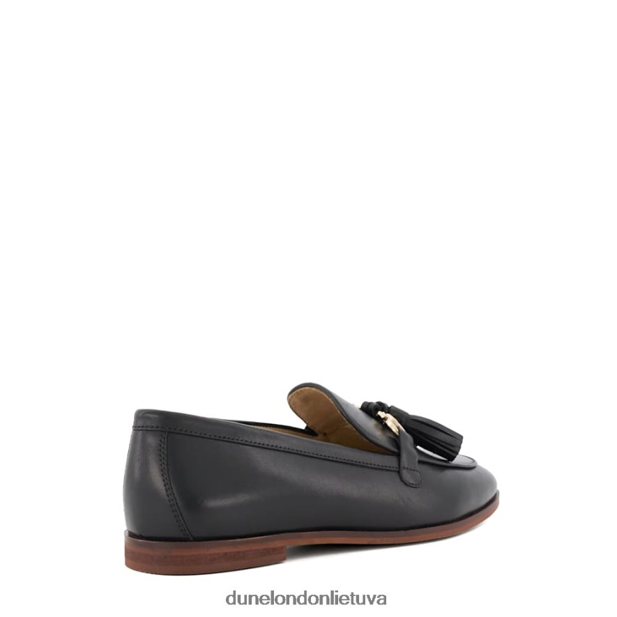 giada Dune London snaffle ir kutais apipjaustyti loafers juodas moterys 66T0Z4419