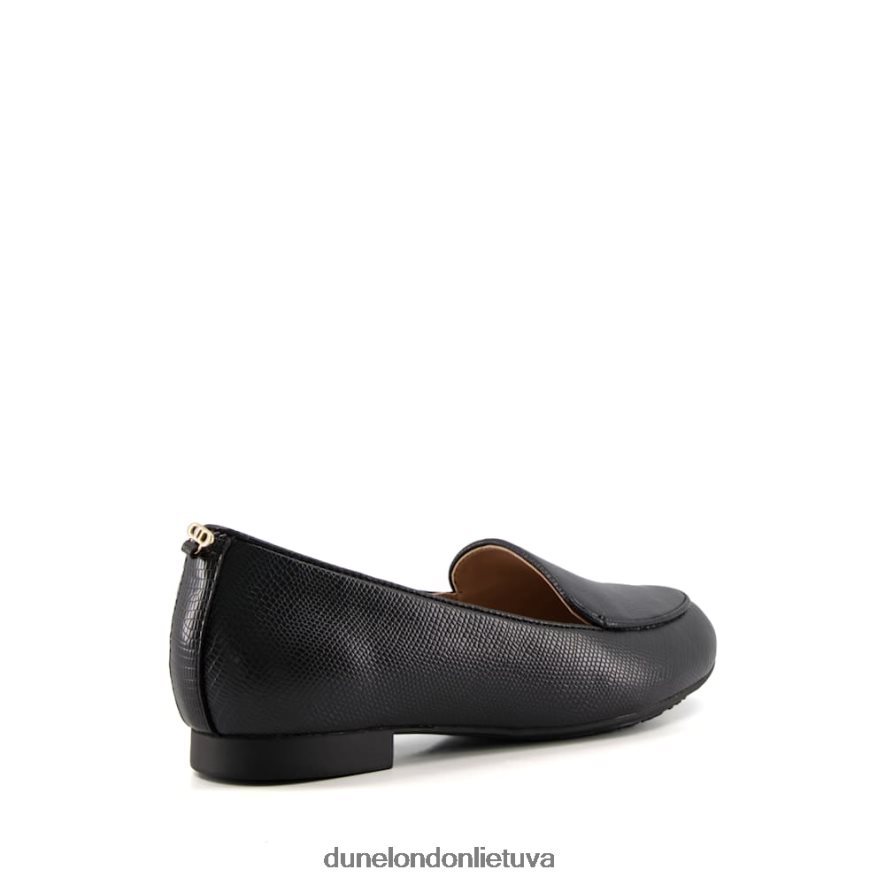 giovana Dune London tekstūruotos loafers juodas moterys 66T0Z4617