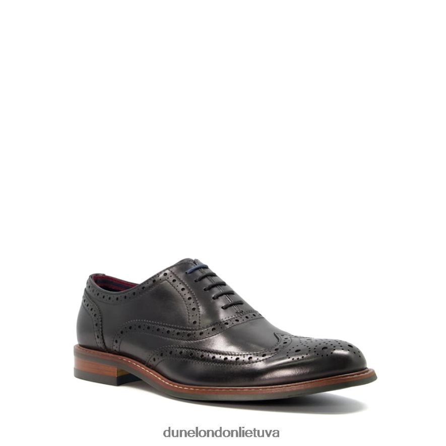 polodis Dune London sunkūs brogue batai juodas vyrų 66T0Z4831