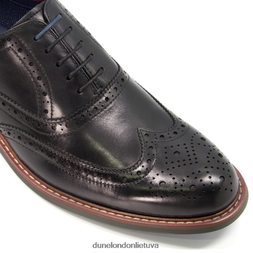 polodis Dune London sunkūs brogue batai juodas vyrų 66T0Z4831