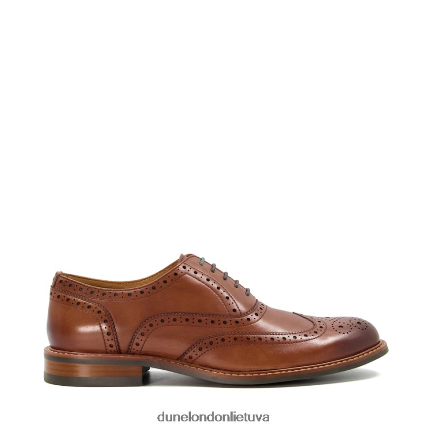 polodis Dune London sunkūs brogue batai įdegis vyrų 66T0Z4814