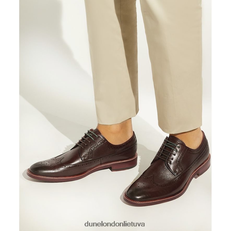 pranašesnis Dune London wingtip brogue batai rudas vyrų 66T0Z4786