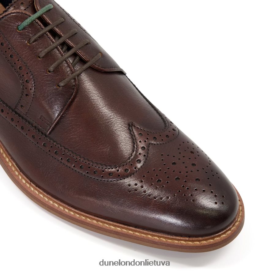 pranašesnis Dune London wingtip brogue batai rudas vyrų 66T0Z4786