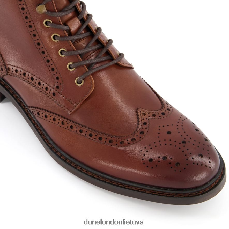 pulkininkai Dune London suvarstomi brogue batai įdegis vyrų 66T0Z4809