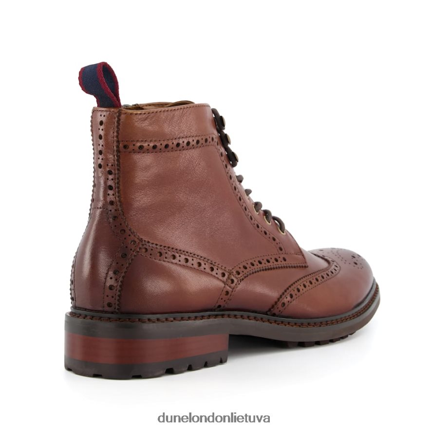 pulkininkai Dune London suvarstomi brogue batai įdegis vyrų 66T0Z4809